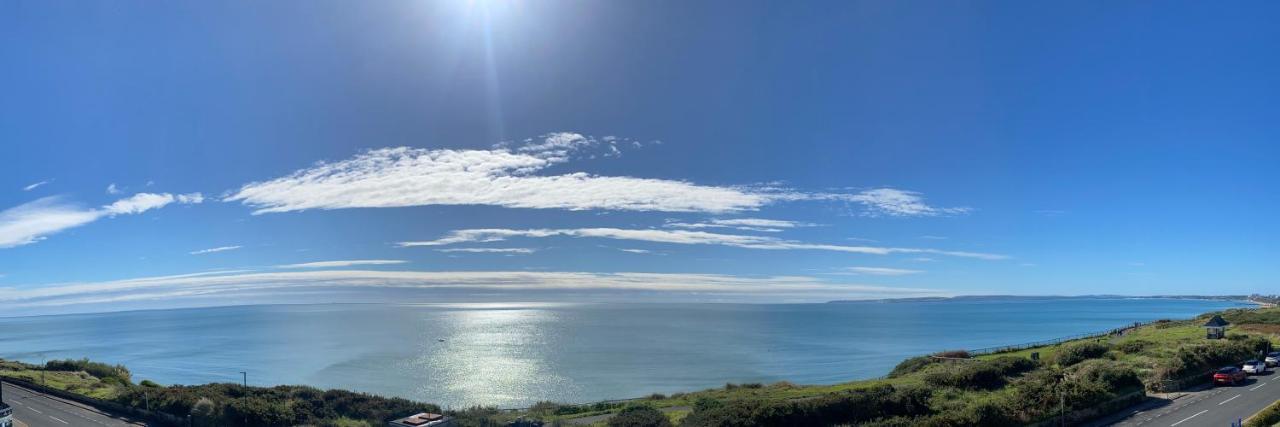 Stunning Sea View Two Double Bedroom Apartment - With Balcony - Opposite Beachfront Walk Bournemouth Exterior photo